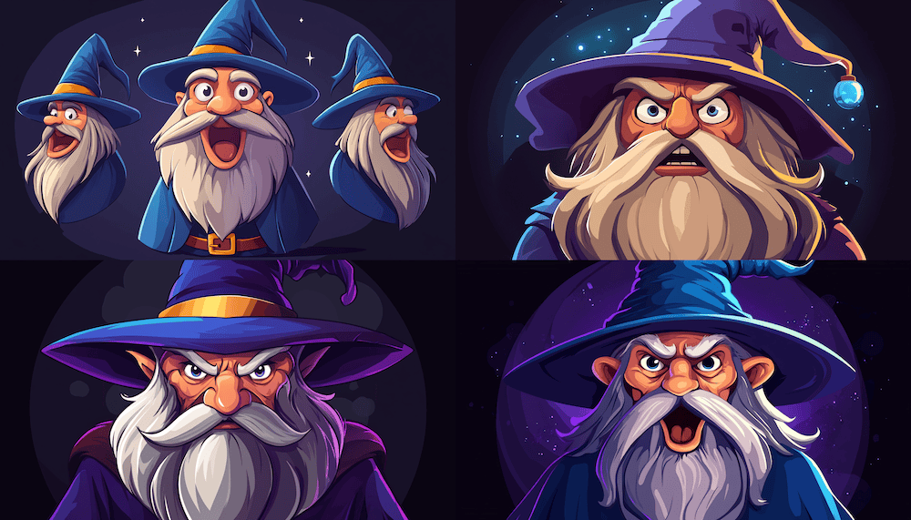 midjourney prompt tool makes a wizard